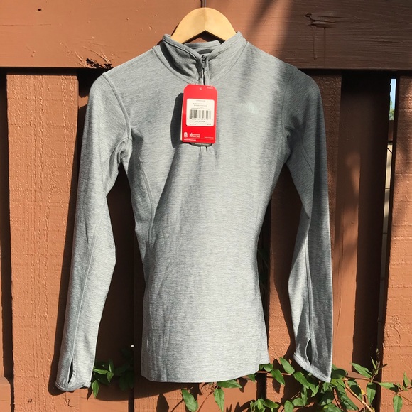 The North Face Tops - The North Face - 1/4 Zipper Front Sweatshirt NWT